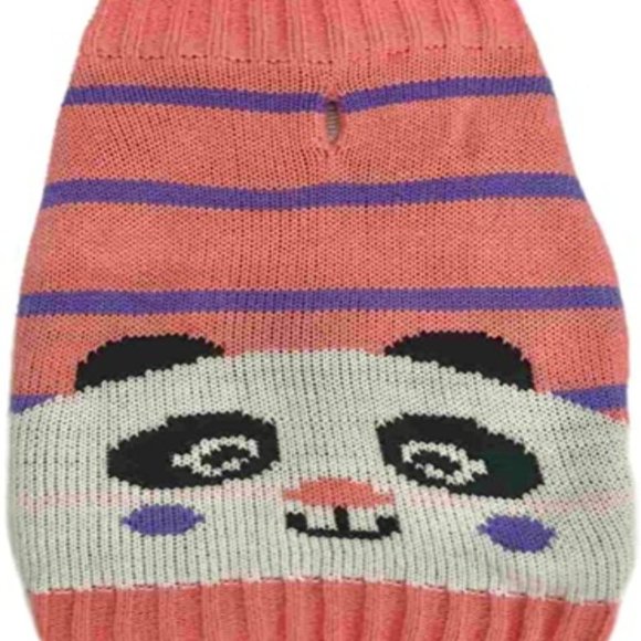 Other - HOST PICK! DOG KNIT SWEATER PANDA DESIGN NEW